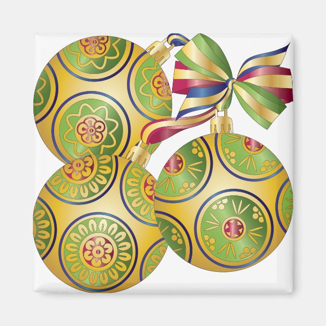 Mah Jongg Ornaments Magnet (Front)