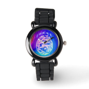 Mah Jongg Purple Joker Watch