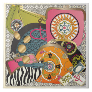 Mah Jongg Purses Tile