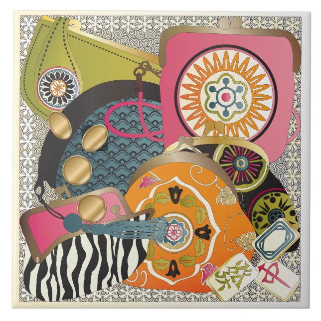 Mah Jongg Purses Tile (Front)