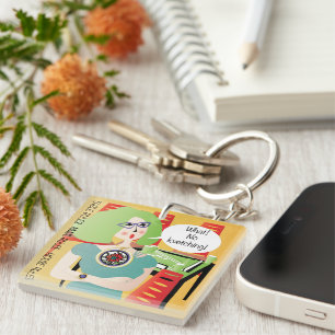 Mah Jongg Sayings Kvetching Key Ring