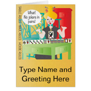 Mah Jongg Sayings No Jokers