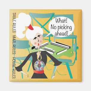 Mah Jongg Sayings Picking Ahead Magnet
