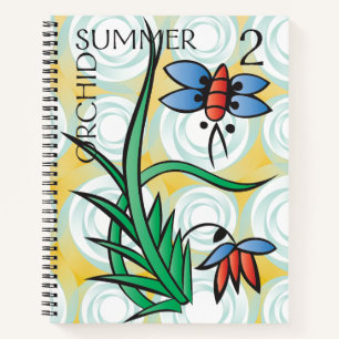 Mah Jongg Seasons Summer Notebook