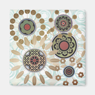 Mah Jongg Starburst Dots Magnet