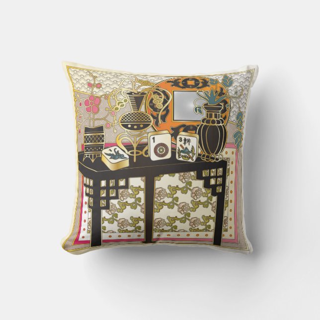 Mah Jongg Table Cushion (Front)