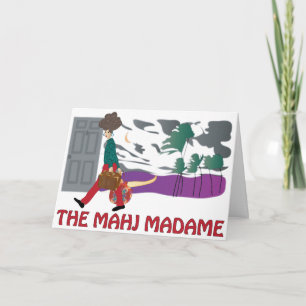 Mah Jongg The Mahj Madame Card