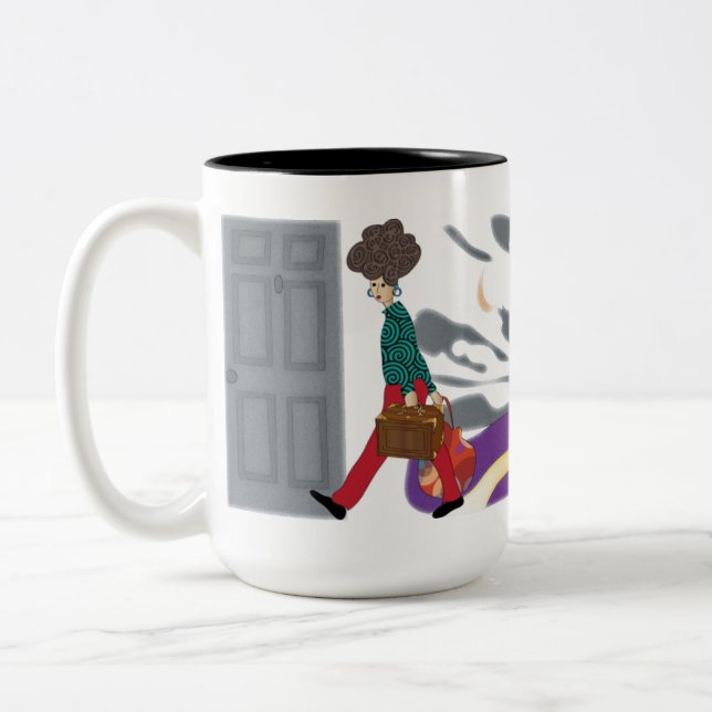 Mah Jongg The Mahj Madame Mug (Left)