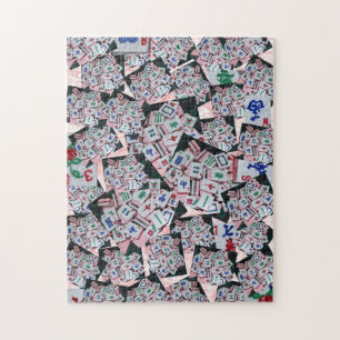 mah jongg tile puzzle