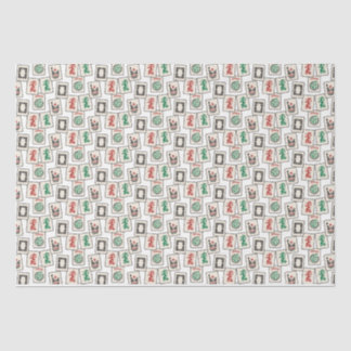 Mah Jongg Tiles Tissue Paper, Gift Wrap Paper
