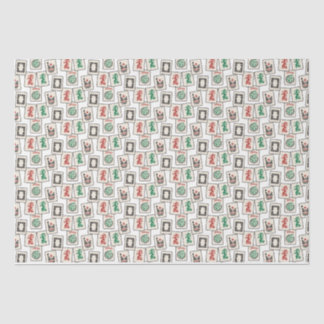 Mah Jongg Tiles Tissue Paper, Gift Wrap Tissue Paper