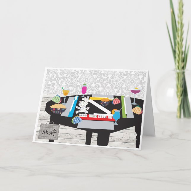 Mah Jongg Win Card (Front)