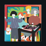 Mah Jongg Winner Magnet<br><div class="desc">Mahj! Delightful design of a Mah Jongg game. And the winner is . . .</div>