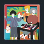 Mah Jongg Winner Magnet<br><div class="desc">Mahj! Delightful design of a Mah Jongg game. And the winner is . . .</div>