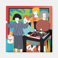 Mah Jongg Winner Magnet