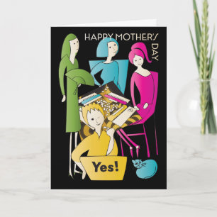 Mah Jongg Year Mother Card