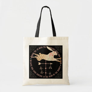 Mah Jongg Year of the Rabbit Tote Bag