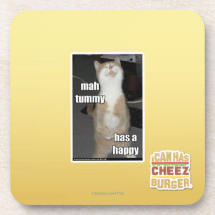 Mah tummy has a happy coaster
