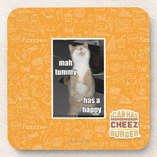 Mah tummy has a happy coaster