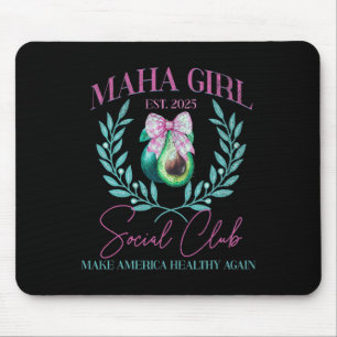 Maha Girl Social Club Trump Kennedy Make America H Mouse Pad