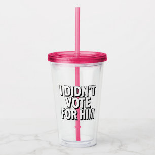 MAHA Make America Healthy Again Patriotic Acrylic Tumbler
