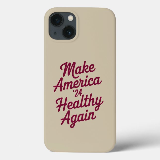 MAHA Make America Healthy Again Patriotic Case-Mate iPhone Case (Back)