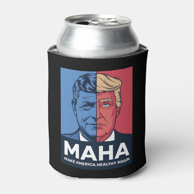 MAHA Make America Healthy Again Trump 2024 Can Cooler (Can Front)