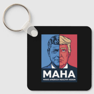 MAHA Make America Healthy Again Trump 2024 Key Ring