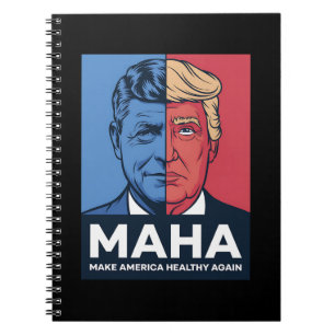 MAHA Make America Healthy Again Trump 2024 Notebook