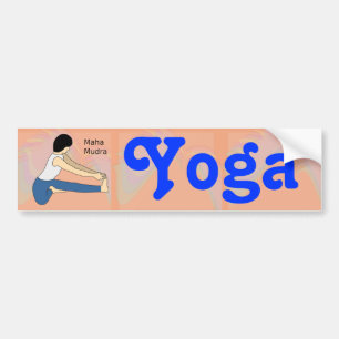 Maha_Mudra Yoga bumper sticker