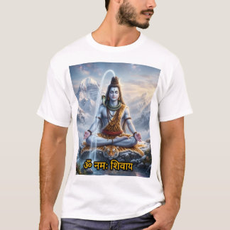 Mahadev Spiritual Energy ArtT-Shirt T-Shirt