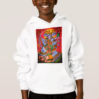 Mahakali Digital Art Hoodie – Spiritual Devotion W