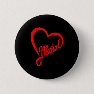 Mahal Kita Love Filipino Anniversary Valentines Gi 6 Cm Round Badge