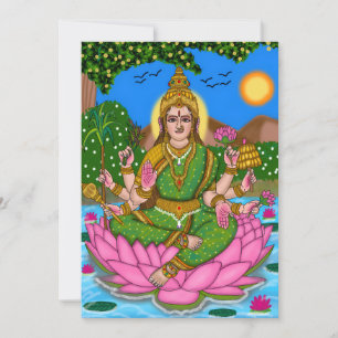 Mahalakshmi holiday card