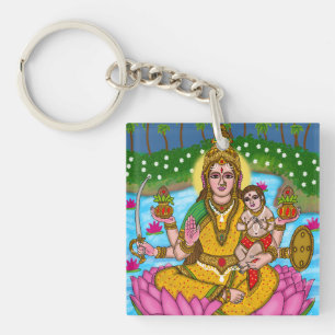 Mahalakshmi Keychain