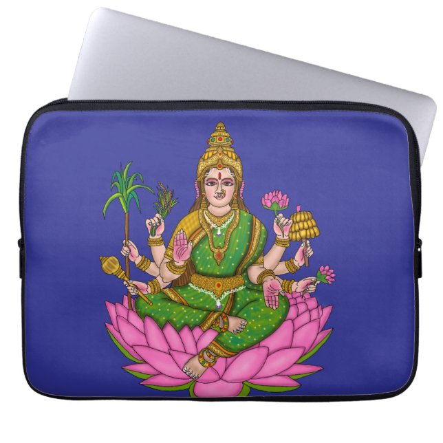 Mahalakshmi  laptop sleeve (Front)