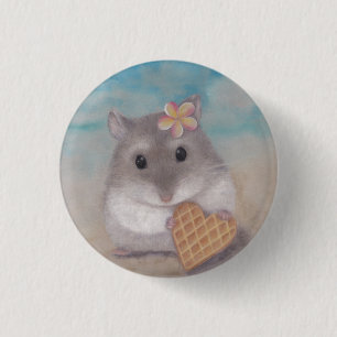 Mahalo on the Beach 3 Cm Round Badge