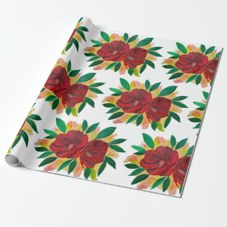 Mahalo wrapping paper roll