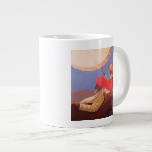 Maharaja at Speed 2010 Large Coffee Mug (Front Right)