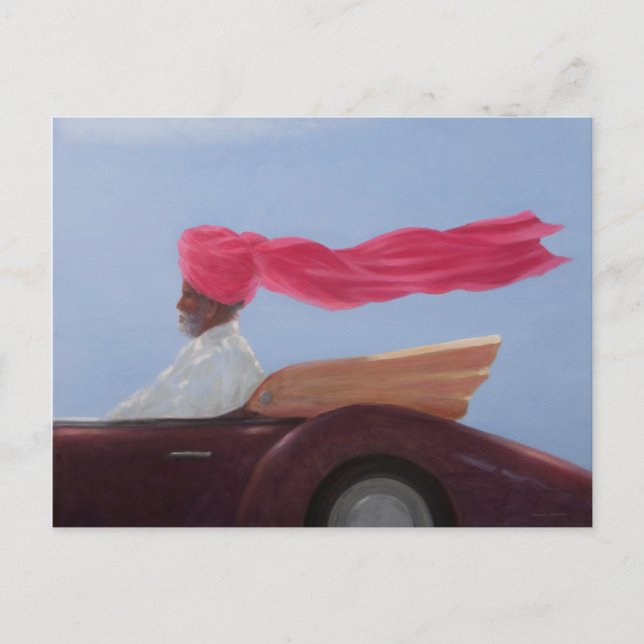 Maharajah at Speed Postcard (Front)