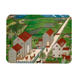 Mahatango Valley Farm, late 19th century Magnet