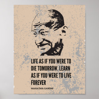 Mahatma Gandhi Poster 