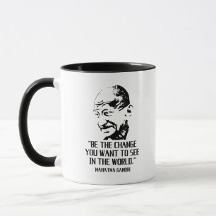 Mahatma Gandhi Quote Mug