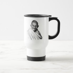 Mahatma Gandhi Travel Mug
