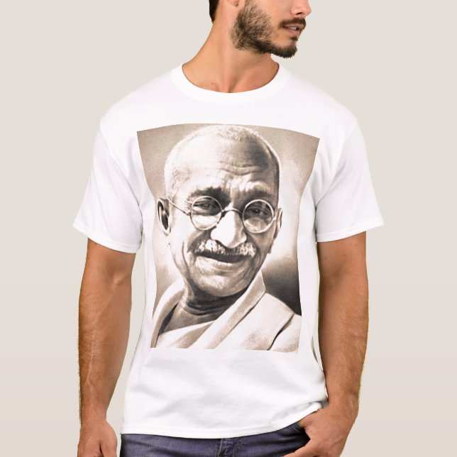 Mahatma_Ghandicopy T-Shirt (Front)