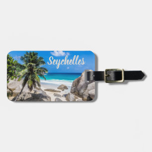 Mahe Seychelles Carana Beach gift Luggage Tag