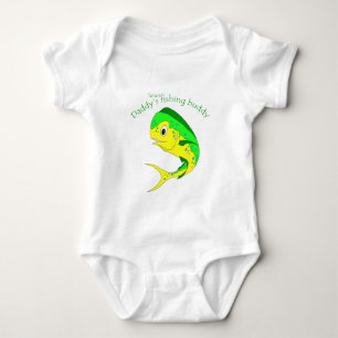 Mahi Future Fishing Buddy Baby Bodysuit