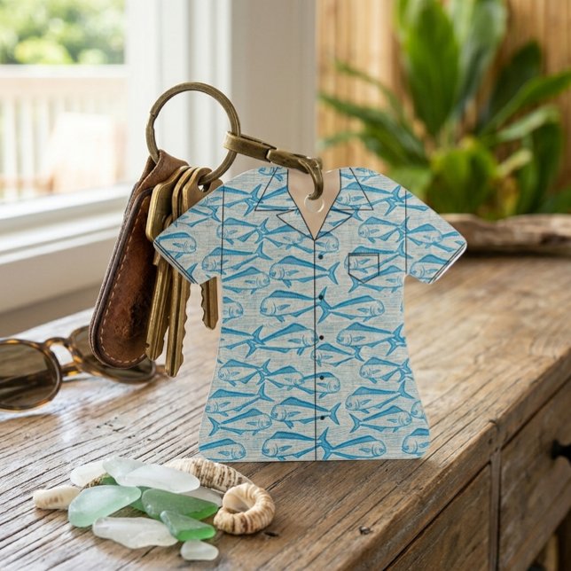 Mahi Mahi Aloha Shirt keepsake Ornament (Creator Uploaded)