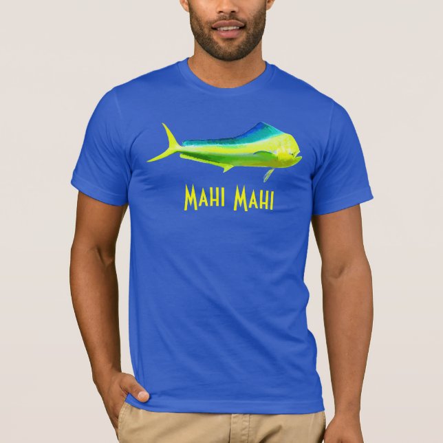 Mahi Mahi fish logo T-Shirt (Front)