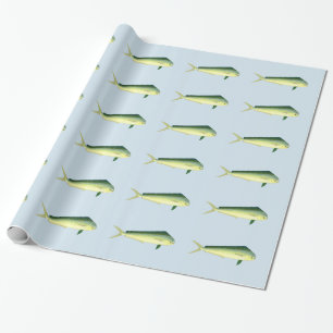 Mahi Mahi Fish Wrapping Paper
